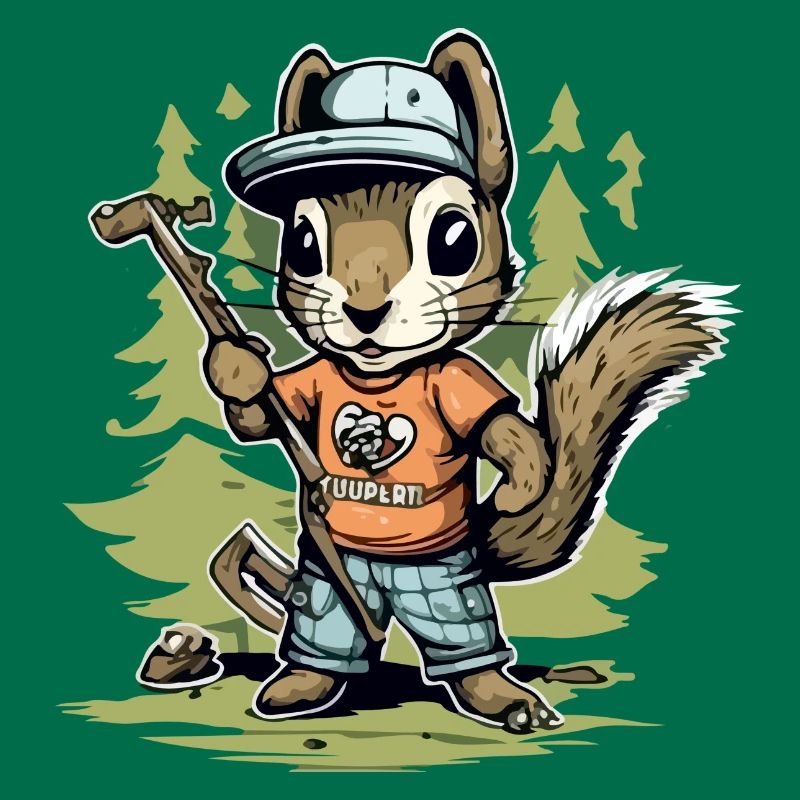Hacki the squirrel