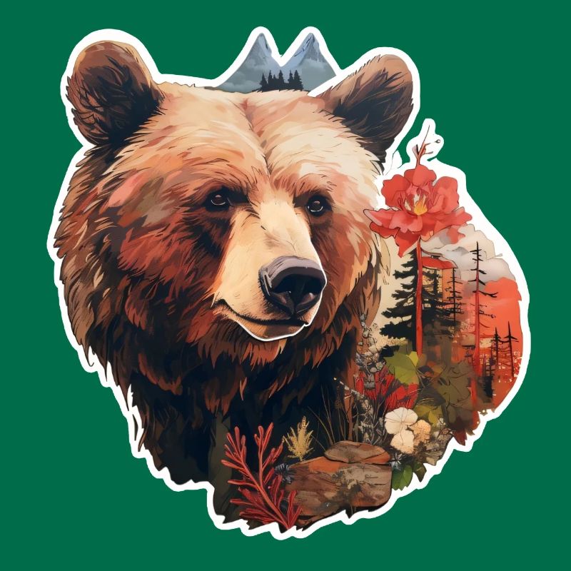 Bear in the wild