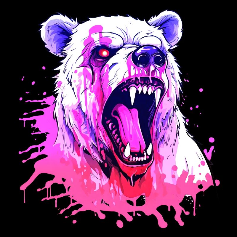 Bär, Tier, Tier, Tier, Tier, Blut, Kunst, Kunst, Kunst,