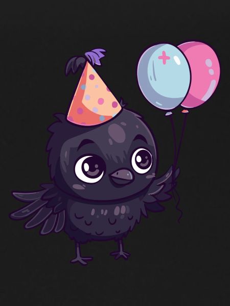 Raven Crow Birthday Comic
