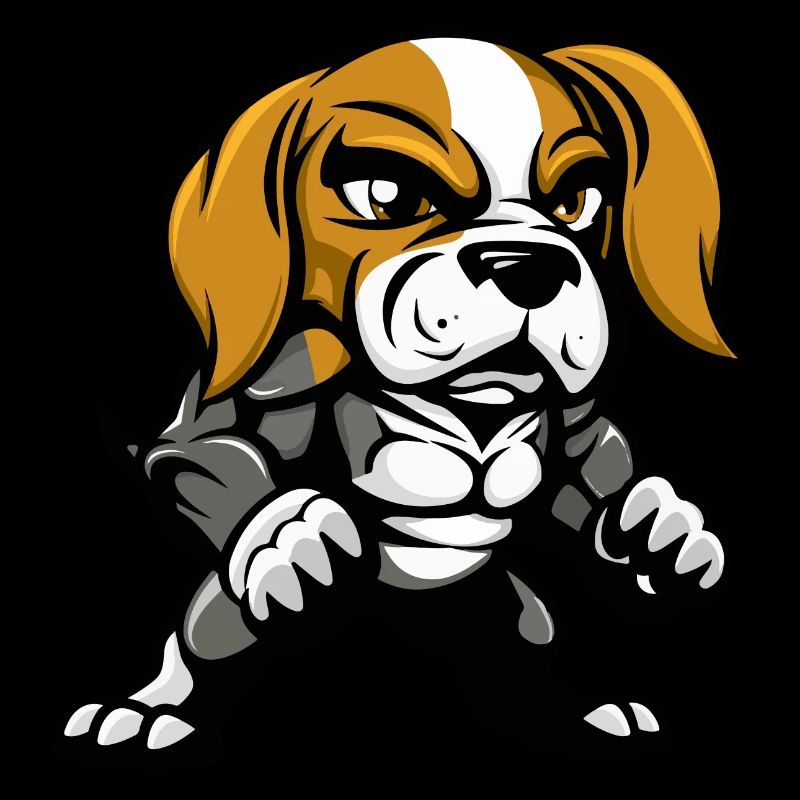 Beagle Hund Comic