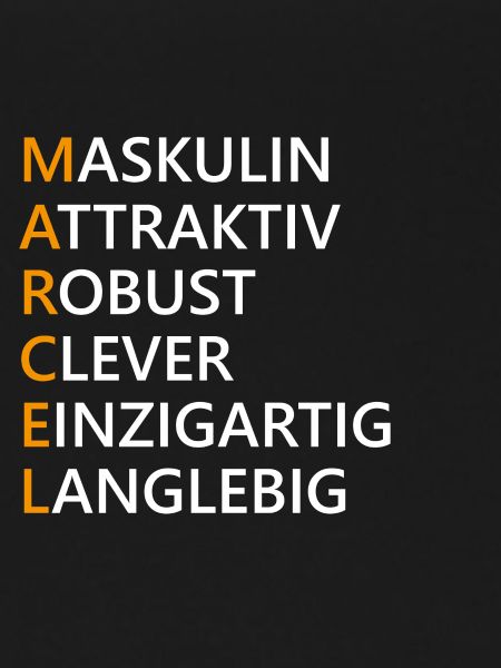 Marcel Name Geschenk