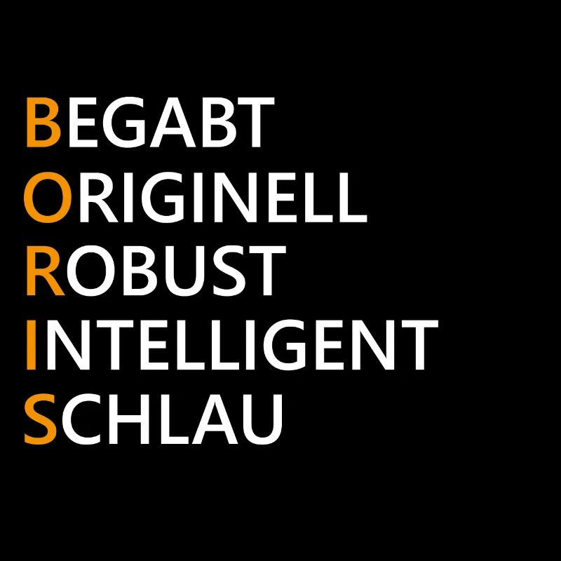 Boris Name Geschenk