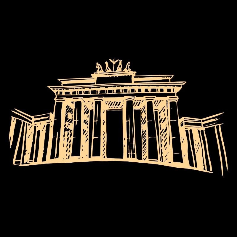 Porte de Brandebourg de Berlin