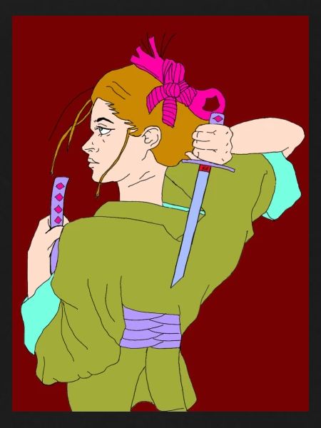 Kimono Mädchen