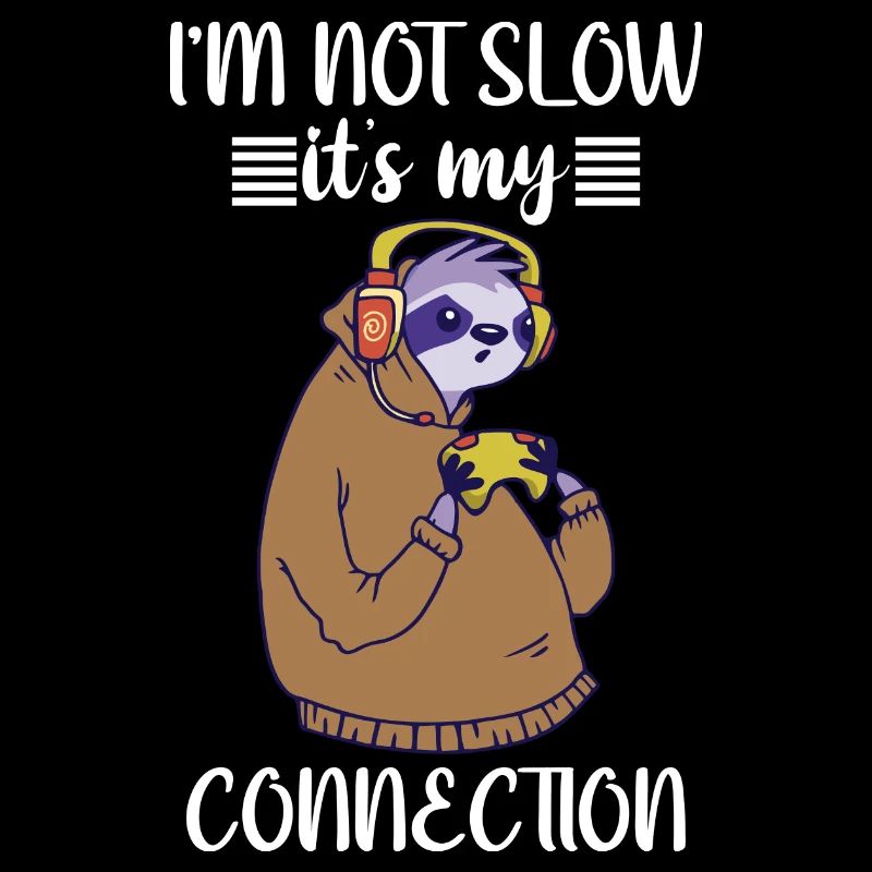 i m not slow it s my connection