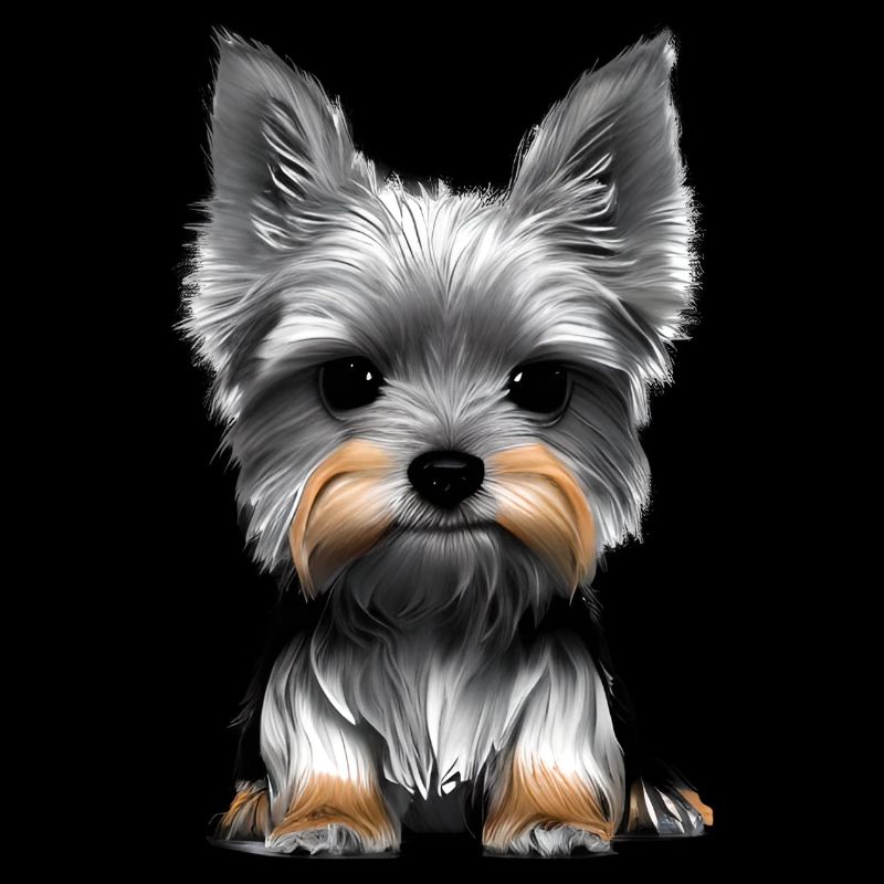propriétaire de chiot chien Yorkshire Terrier