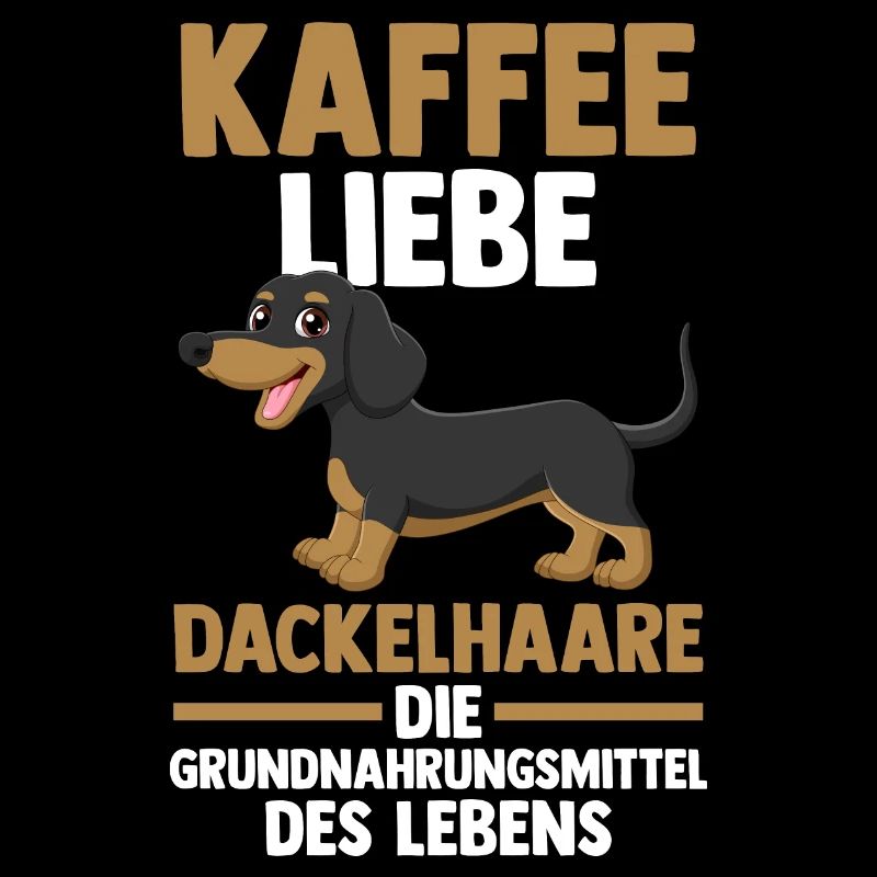 Kaffee Hund Dachshund Dackel