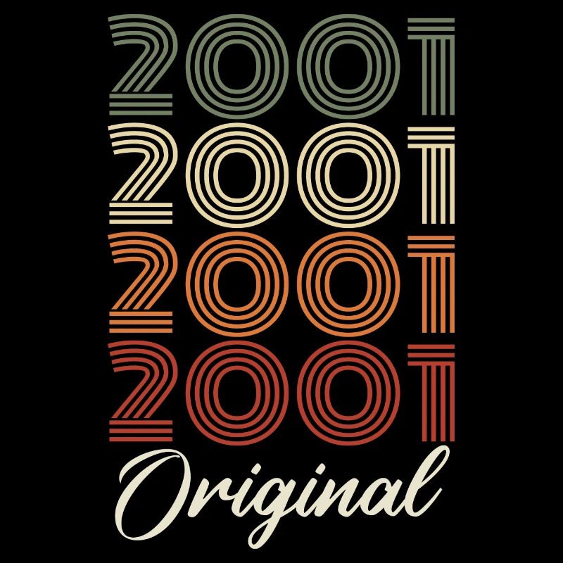 2001 Original Vintage Geburtstagsgeschenk 2001