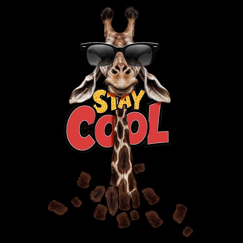 Bleib cool Giraffe
