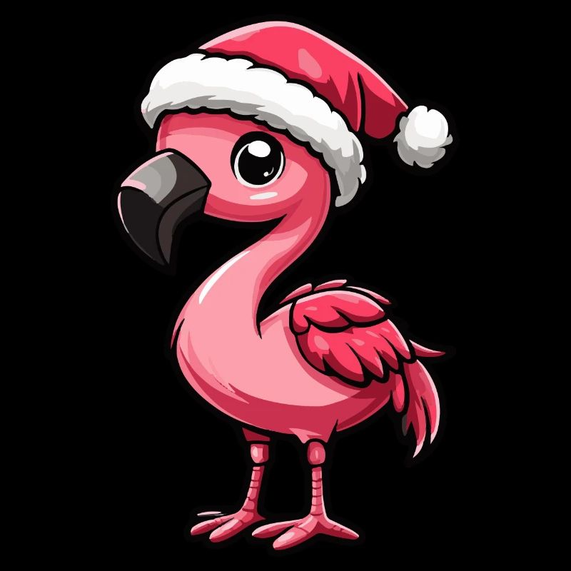 Flamingo Christmas
