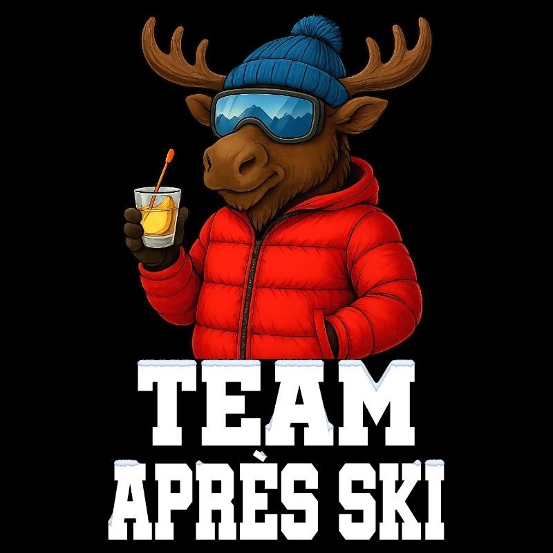 Team Après Ski - Moose with Schnapps - Party Crew