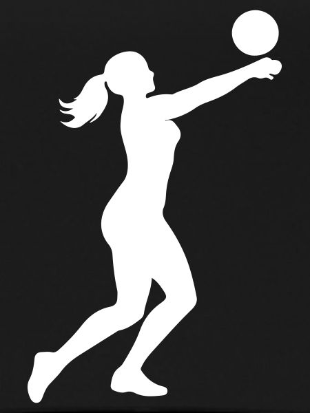 Volleyball Silhouette