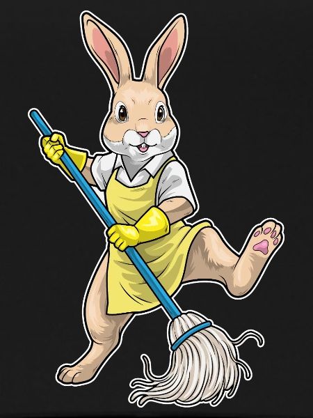 Rabbit Cleaner Mop Cleaning