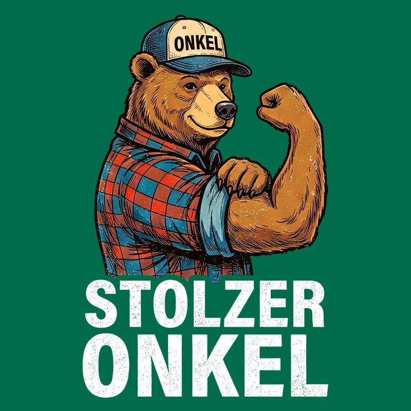 Stolzer Onkel Bär