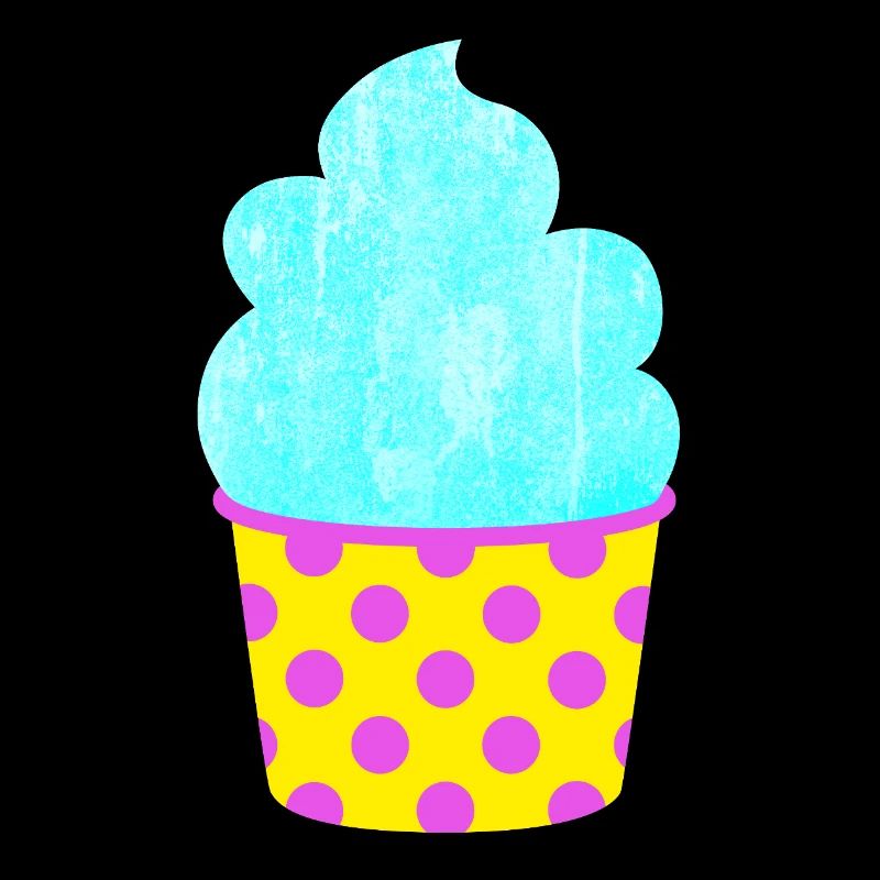 Glace Glace Douce Glace Points Pastel d’été