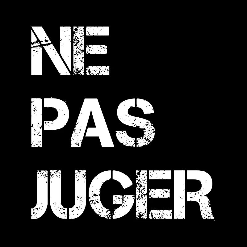 Ne pas juger