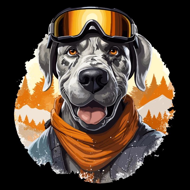 Great Dane Ski Tee: Defining Winter Adveture