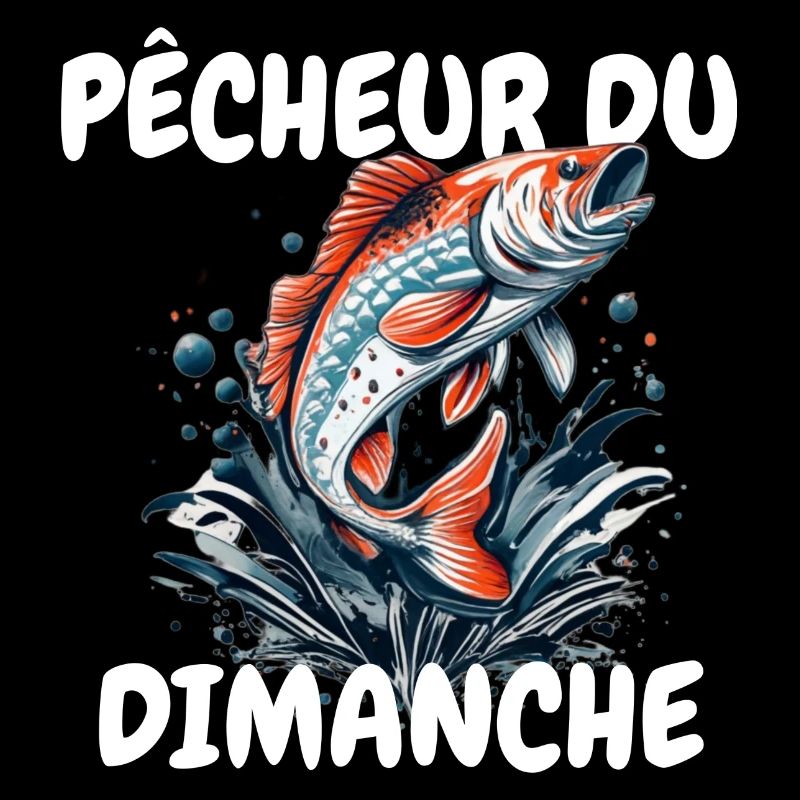 Pêcheur du dimanche. Passion Pêche.Poisson et Lac