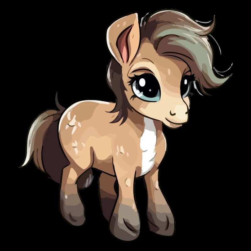 Komo le bébé cheval