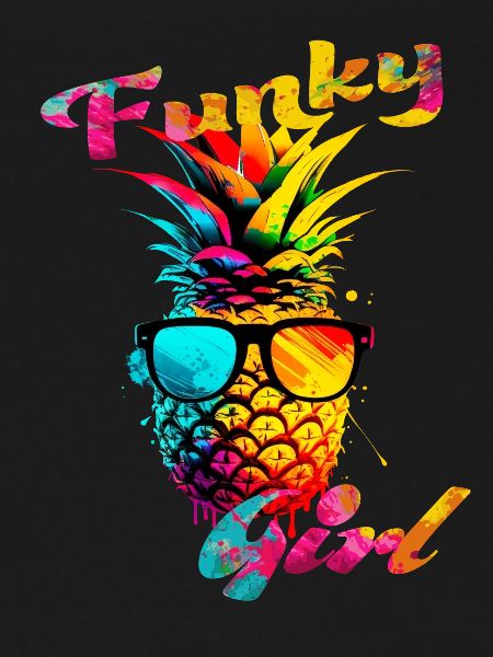 Funky Girl Pineapple
