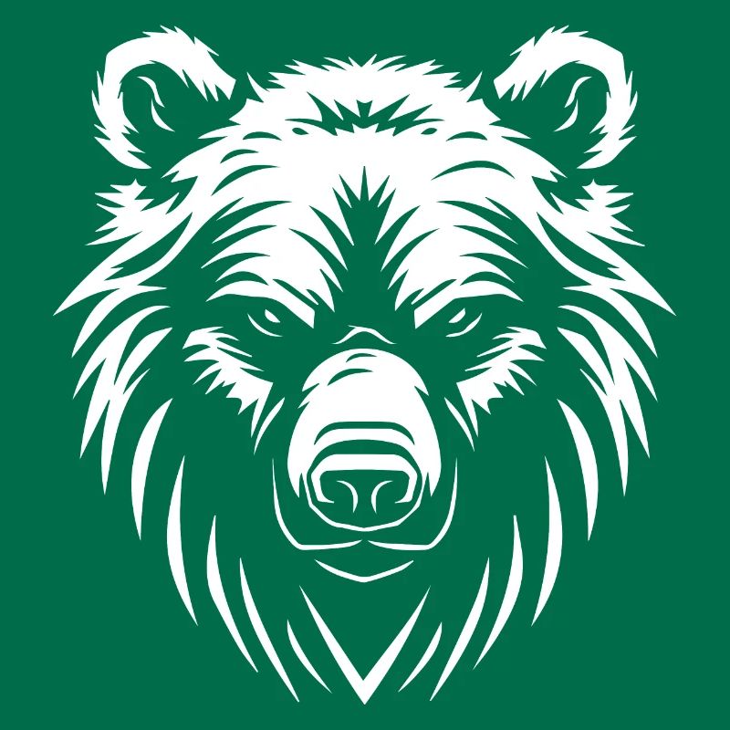 Bear Logo Stylized