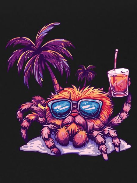 Tarantula Summer Beach Comic