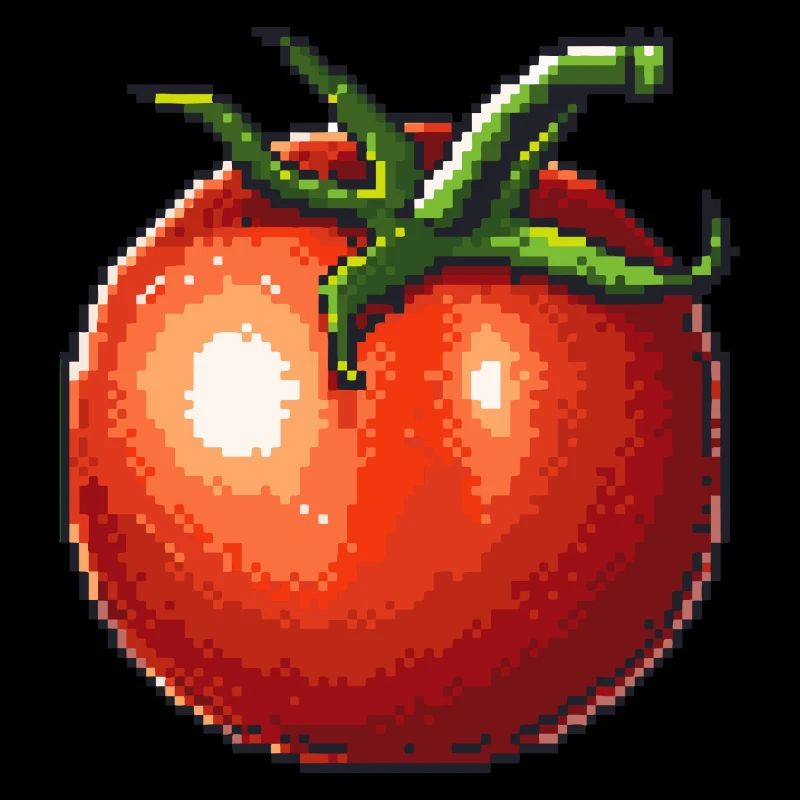 Tomate Pixel Symbol