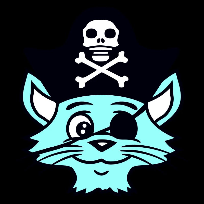 Cute Pirate Cats Buccaneer Eye Patch Hat Costume