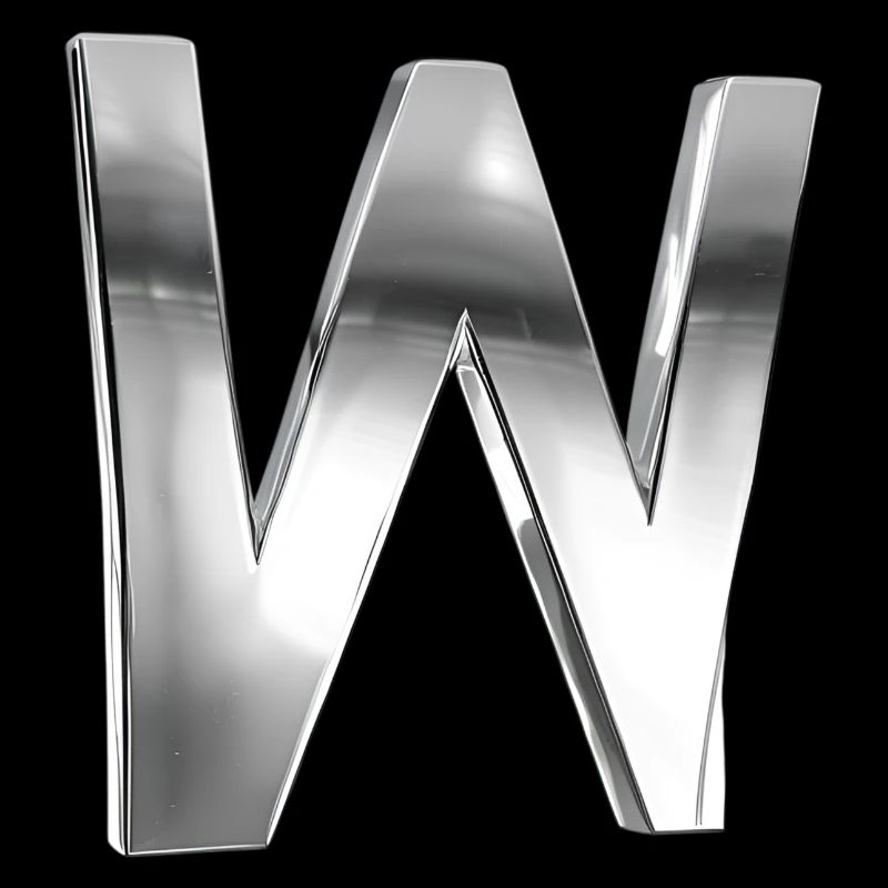 Chrome ,, W " Metallic