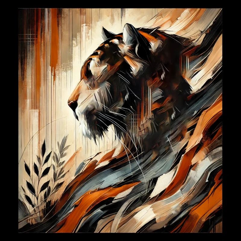 Abstract Tiger