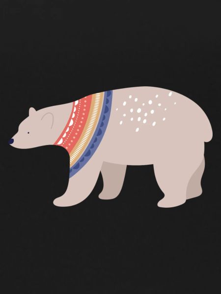 Christmas Polar Bear