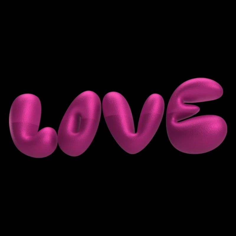 Love,3D,Letters,Balloon,3D,Love,Metallic