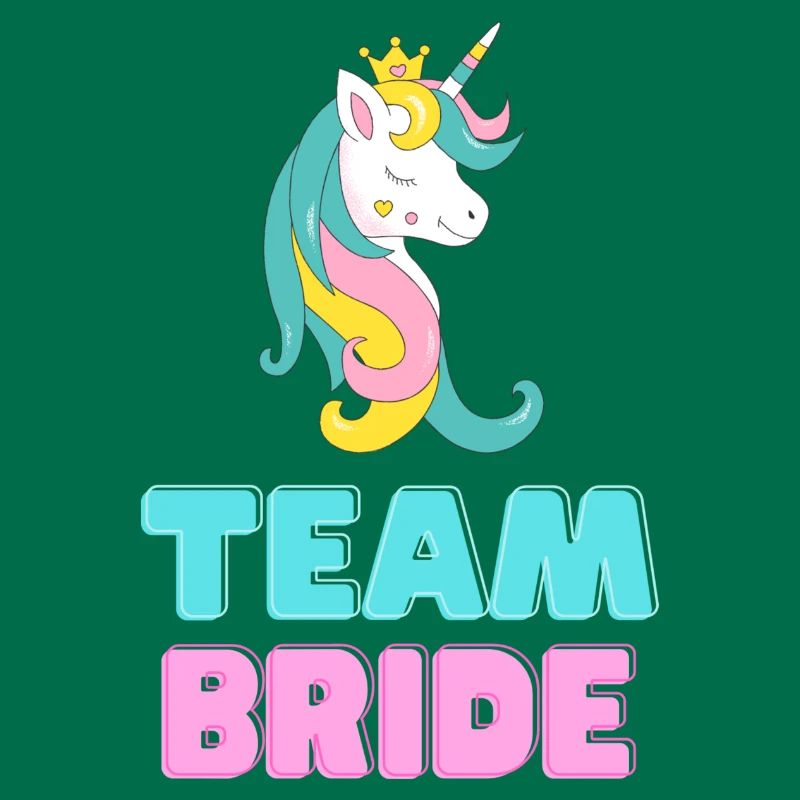 Team Bride - Einhorn Design - JGA