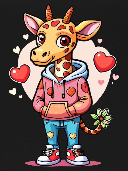 Giraffe Parade: Cool Giraffe