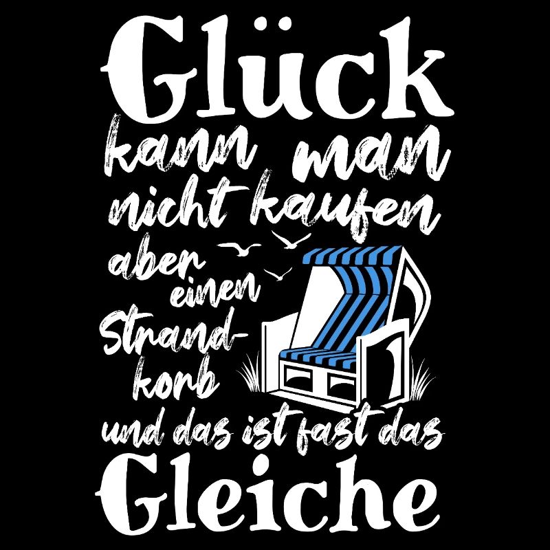 Glück kann man nicht kaufen, aber einen Strandkorb
