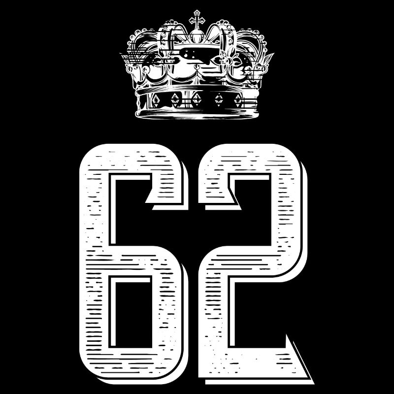 62 Number crown