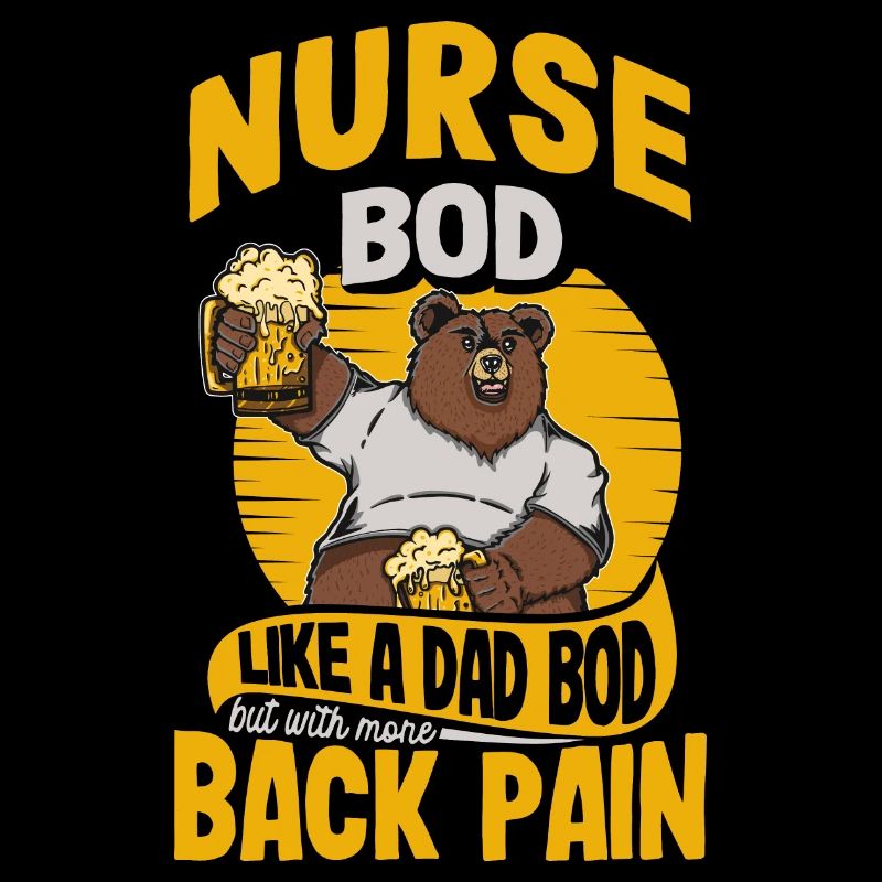 Infirmière Bod comme un papa Bod RN ER Infirmière autorisée
