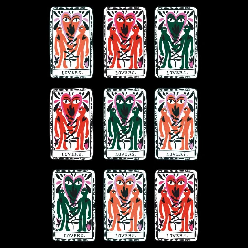 lovers card