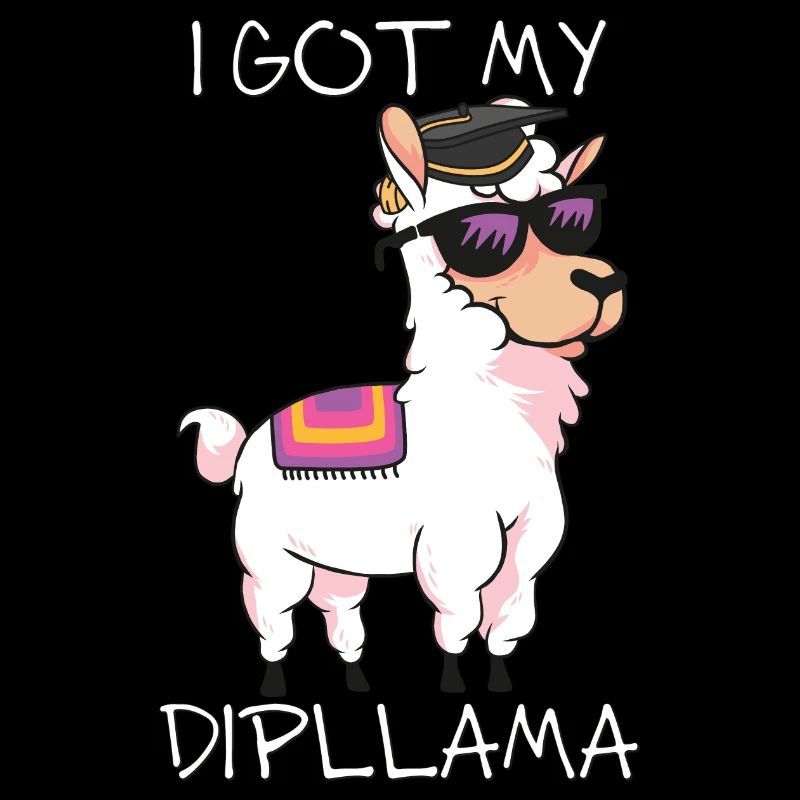 I Got My Dipllama - LLama Lover, School