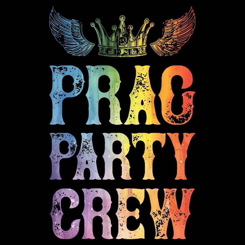Prag Party Crew Spruch