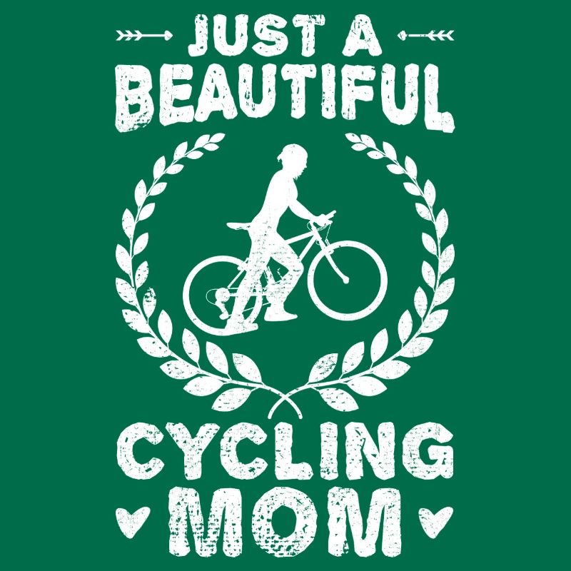 Fahrradfahrer Mutter