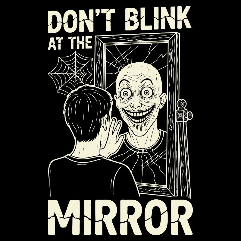 Horror Motiv Spiegelbild