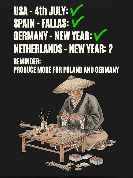Vuurwerk for Netherlands