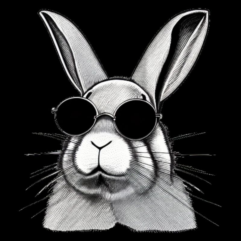 Rabbit Pet Pet Cool Lunettes de soleil Design