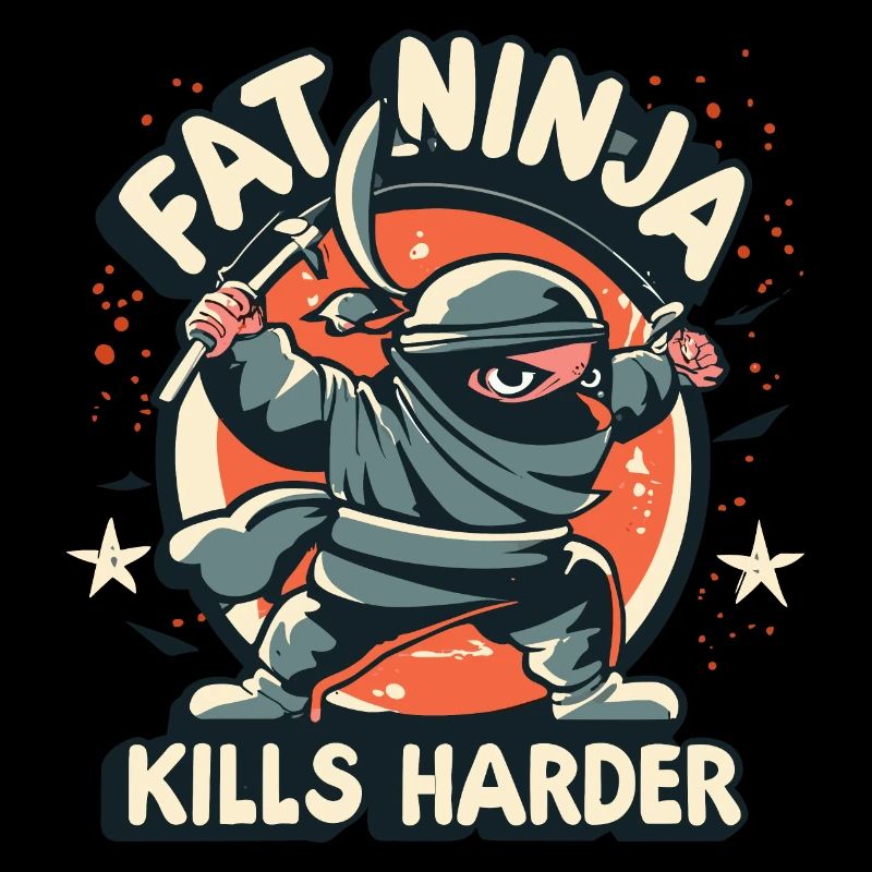 Fat ninja kills harder