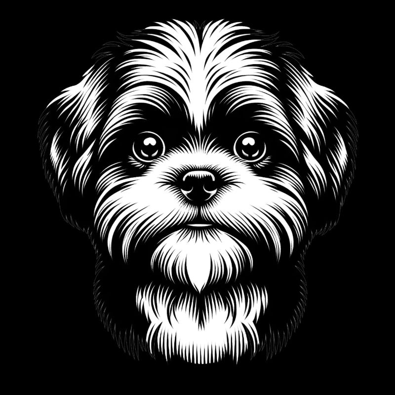 Petit chien mignon