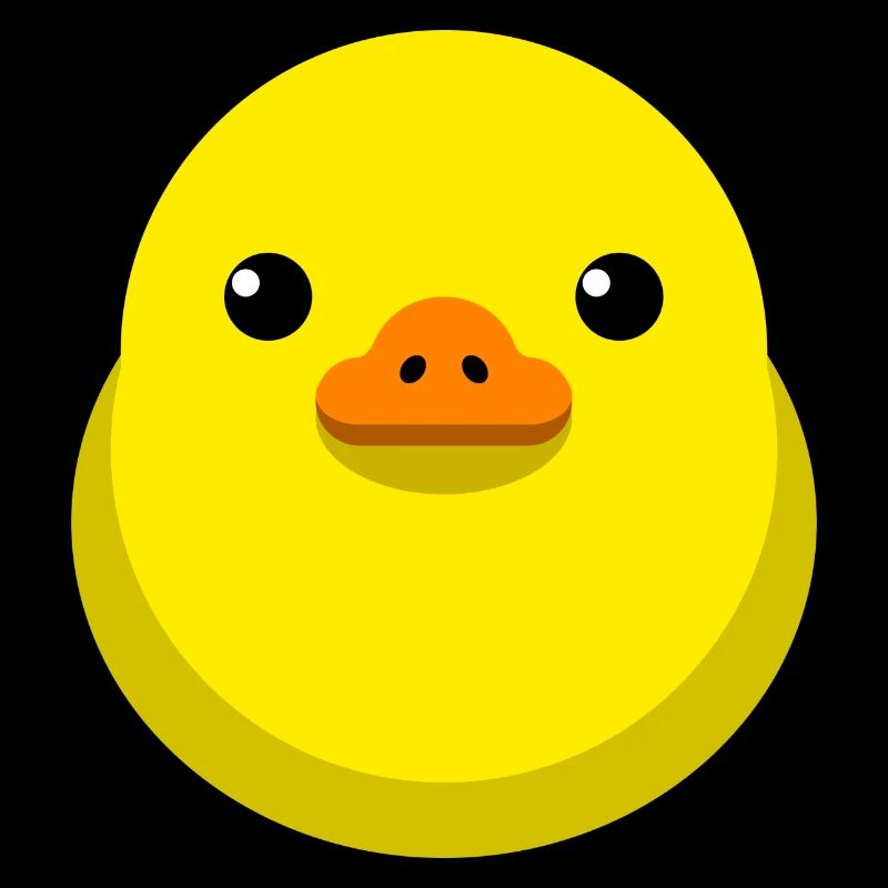 Chick Yellow Minimal Clipart