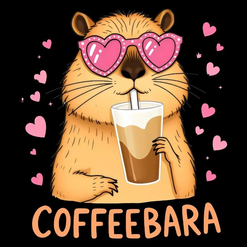 Sweet Capybara Coffeebara