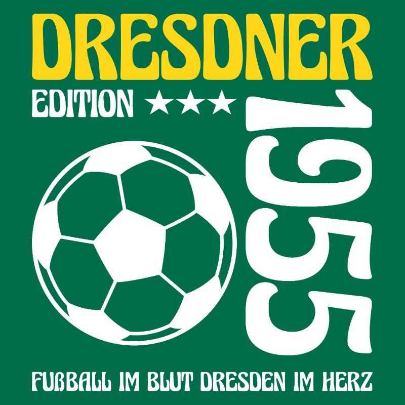 Dresdner Geburtstag 1955 Fußball Geschenk